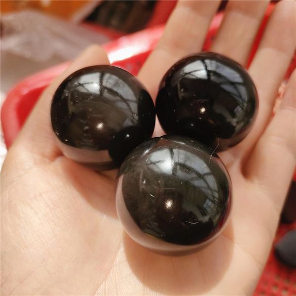 35-40mm natural crystal heal obsidian ball for fengshui sphere, meditation, healing decorative objects & figurines
35-40mm natural crystal heal obsidian ball for fengshui sphere, meditation, healing decorative objects & figurines