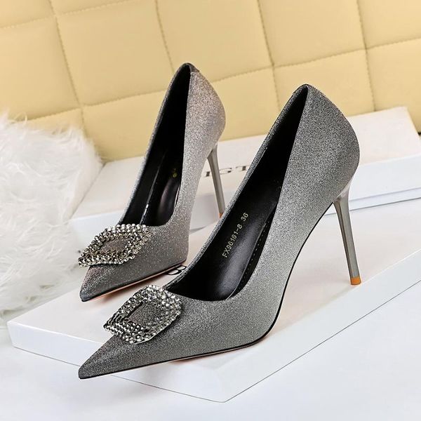 dress shoes women's gradient color rhinestone snowflake buckle high heels pointed toe stiletto pumps banquet wedding shoe, Black
dress shoes women's gradient color rhinestone snowflake buckle high heels pointed toe stiletto pumps banquet wedding shoe, Black