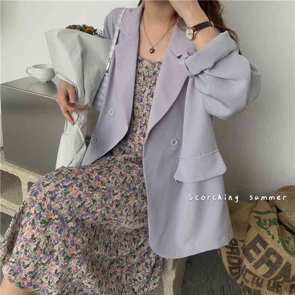 women's suits & blazers women spring solid autumn jacket loose retro pocket double breasted booty engraved collar thin blazer e4pl, White;black
women's suits & blazers women spring solid autumn jacket loose retro pocket double breasted booty engraved collar thin blazer e4pl, White;black