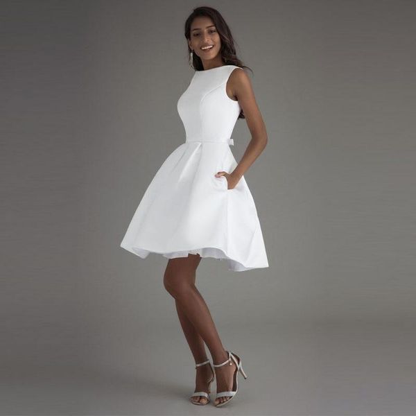 casual dresses folobe halter short ladies dress wedding party a-line pocket formal occasion sleeveless zipper simple white vestidos, Black;gray
casual dresses folobe halter short ladies dress wedding party a-line pocket formal occasion sleeveless zipper simple white vestidos, Black;gray