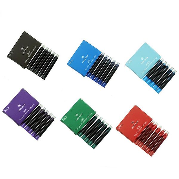 refills 30 pieces color hongdian fountain pen ink cartridges 3.4mm diameter for forest 6013, 517d pens / wing sung, Black;red
refills 30 pieces color hongdian fountain pen ink cartridges 3.4mm diameter for forest 6013, 517d pens / wing sung, Black;red