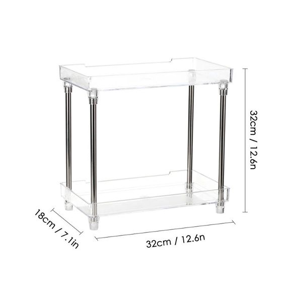 bathroom storage & organization multi-functional 2-tier cosmetic organizer tray makes shelf caddy stand for vanity countertop
bathroom storage & organization multi-functional 2-tier cosmetic organizer tray makes shelf caddy stand for vanity countertop