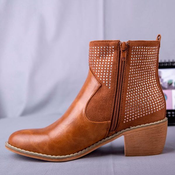 boots low-heeled ankle buckle women shoes thick heel female tips sewing thread diamond short drop, Black
boots low-heeled ankle buckle women shoes thick heel female tips sewing thread diamond short drop, Black