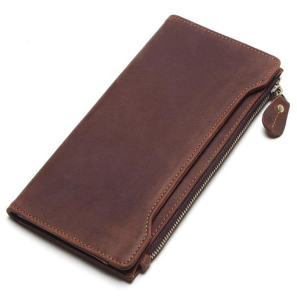 wallets tauren 100% genuine leather classic wallet crazy horse men long vintage fashion male purse, Red;black
wallets tauren 100% genuine leather classic wallet crazy horse men long vintage fashion male purse, Red;black