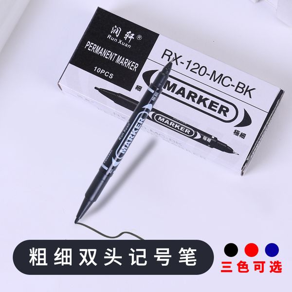 painting pens sal of smooth water-based small double headed marker line drawing brush color writing pen, Black;red
painting pens sal of smooth water-based small double headed marker line drawing brush color writing pen, Black;red