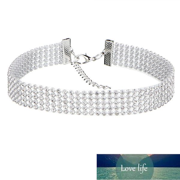 new crystal rhinestone choker necklace women wedding accessories silver color chain punk gothic chokers jewelry collier femme factory price, Golden;silver
new crystal rhinestone choker necklace women wedding accessories silver color chain punk gothic chokers jewelry collier femme factory price, Golden;silver
