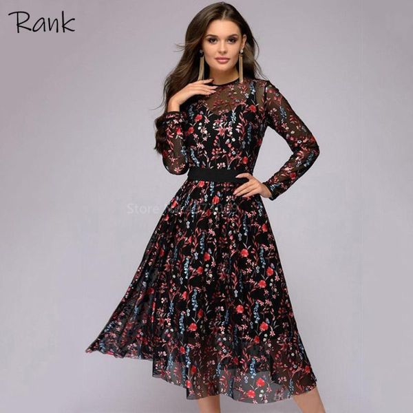 casual dresses women floral print round neck dress mesh vintage patchwork long sleeve black 2021 elegant vestidos, Black;gray
casual dresses women floral print round neck dress mesh vintage patchwork long sleeve black 2021 elegant vestidos, Black;gray