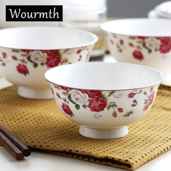 bone china rice soup bowl chinese high-grade mixing 5/6/8 inch high-foot noodle microwave porcelain tableware bowls
bone china rice soup bowl chinese high-grade mixing 5/6/8 inch high-foot noodle microwave porcelain tableware bowls