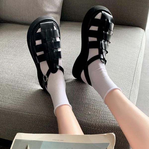 sandals 2021 fashion women's pure color all-match trend outer wear baotou simple casual elegant, Black
sandals 2021 fashion women's pure color all-match trend outer wear baotou simple casual elegant, Black