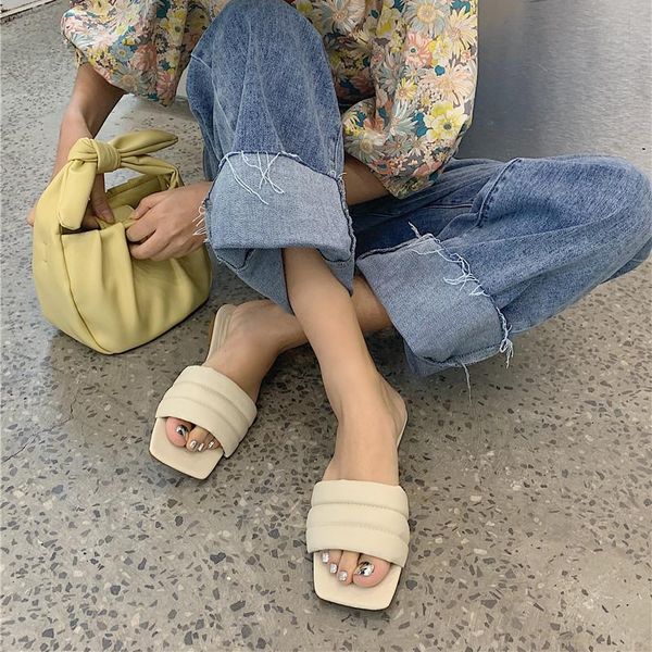 slippers 2021 fashion open toe flat outdoor women casual sandals slides ladies spring summer beach female flip flops shoes woman, Black
slippers 2021 fashion open toe flat outdoor women casual sandals slides ladies spring summer beach female flip flops shoes woman, Black