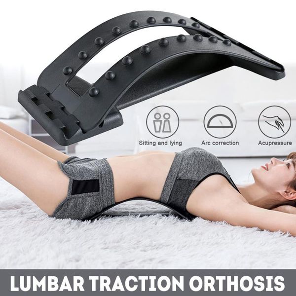 back stretching equipment massager magic stretcher fitness lumbar support spinal pain release corrector health care outdoor gadgets
back stretching equipment massager magic stretcher fitness lumbar support spinal pain release corrector health care outdoor gadgets