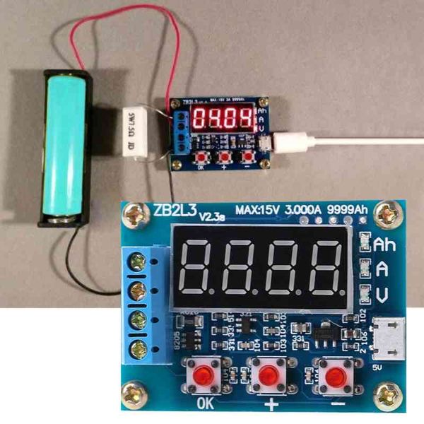 zb2l3 li-ion lithium lead acid accu capacity meter discharge tester analyser dc 4.5-6v
zb2l3 li-ion lithium lead acid accu capacity meter discharge tester analyser dc 4.5-6v