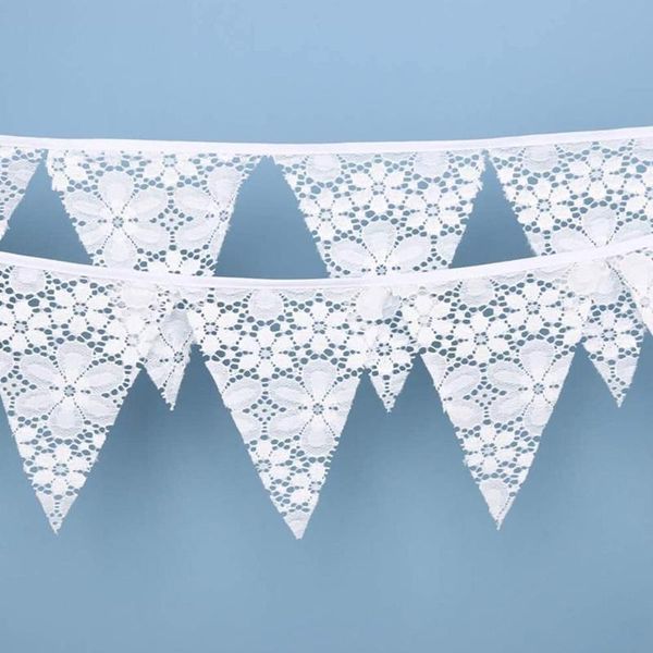 party decoration lace triangle flag western wedding 10 or 12 flags white banner banquet venue accessory vintage
party decoration lace triangle flag western wedding 10 or 12 flags white banner banquet venue accessory vintage