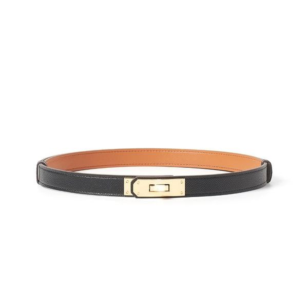 belts 2021 fashion women's leather belt luxury skirt thin waist buckle cowhide decorative gift, Black;brown
belts 2021 fashion women's leather belt luxury skirt thin waist buckle cowhide decorative gift, Black;brown