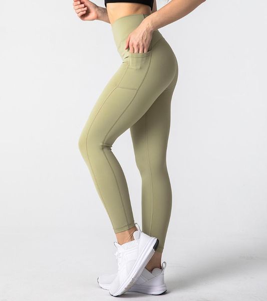 women's high rise with side pockets leggings yoga outfits, White;red 
women's high rise with side pockets leggings yoga outfits, White;red
