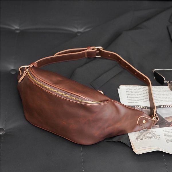 pockets fashion men's waist bag pu one shoulder chest crazy horse outdoor leisure multipurpose small
pockets fashion men's waist bag pu one shoulder chest crazy horse outdoor leisure multipurpose small