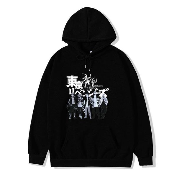 men's hoodies & sweatshirts tokyo revengers hoodie manji gang graphic men sportswear ken ryuguji takemichi hanagaki sweatshirt cosplay, Black
men's hoodies & sweatshirts tokyo revengers hoodie manji gang graphic men sportswear ken ryuguji takemichi hanagaki sweatshirt cosplay, Black