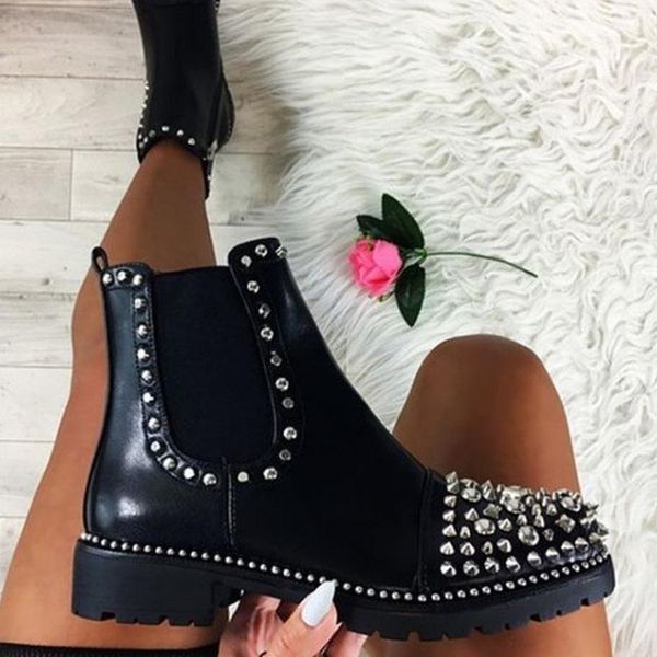 boots foreign trade rivet women's short big size women platform shoes for rdy1, Black
boots foreign trade rivet women's short big size women platform shoes for rdy1, Black