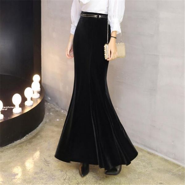 skirts velvet mermaid for women plus size 5xl winter long with belt female autumn elegant black maxi ds50163 cgqt
skirts velvet mermaid for women plus size 5xl winter long with belt female autumn elegant black maxi ds50163 cgqt