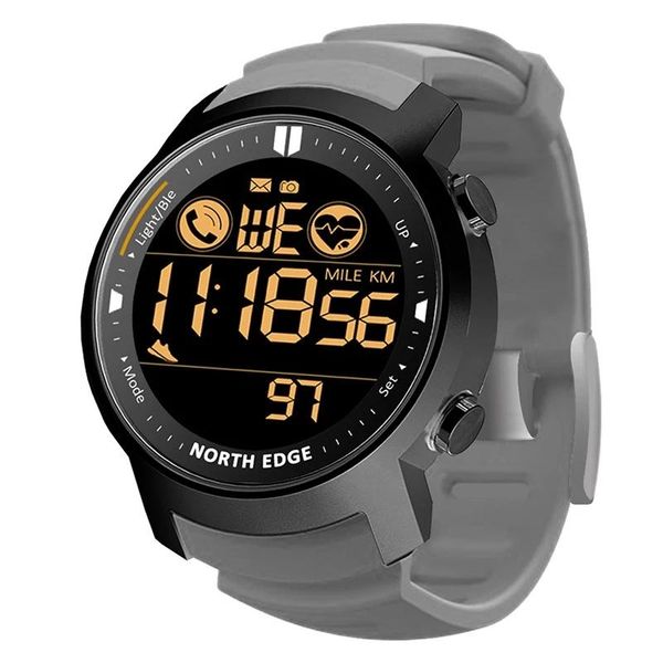 wristwatches men's digital watch military waterproof 50m running sports pedometer heart rate wristband android ios, Slivery;brown
wristwatches men's digital watch military waterproof 50m running sports pedometer heart rate wristband android ios, Slivery;brown