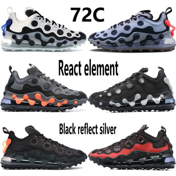 72c react element mens running shoes new white black total orange red reflect metallic silver men women trainer sneakers eur 36-45
72c react element mens running shoes new white black total orange red reflect metallic silver men women trainer sneakers eur 36-45