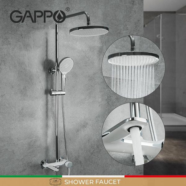 bathroom shower sets gappo system mixer set faucet and cold head rainfall bath bathtub taps torneiras do banheiro kit g2403-8
bathroom shower sets gappo system mixer set faucet and cold head rainfall bath bathtub taps torneiras do banheiro kit g2403-8