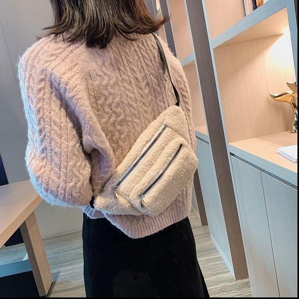 cute fanny chest pack fashion waist bags solid color casual plush crossbody purse soft fleece belt bag
cute fanny chest pack fashion waist bags solid color casual plush crossbody purse soft fleece belt bag