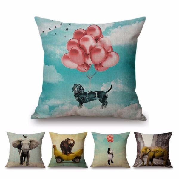 funny cute animal ironic elephant panda dachsund dog ape gorilla home decor sofa throw pillow case cotton linen cushion cover cushion/decora
funny cute animal ironic elephant panda dachsund dog ape gorilla home decor sofa throw pillow case cotton linen cushion cover cushion/decora