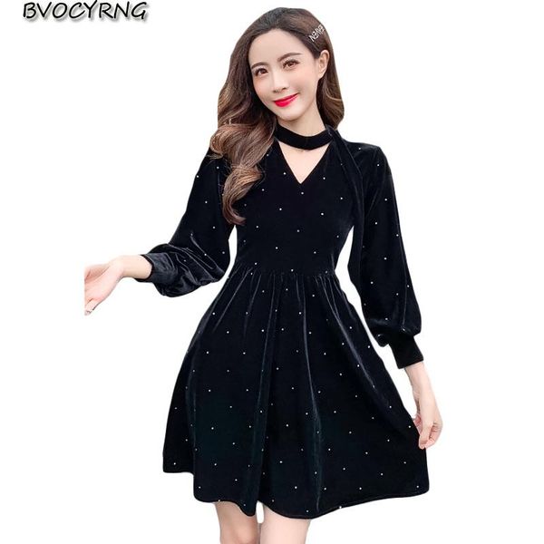 casual dresses 2021 gold velvet women's spring autumn dress female fashion leisure lantern sleeve short party a1168, Black;gray
casual dresses 2021 gold velvet women's spring autumn dress female fashion leisure lantern sleeve short party a1168, Black;gray