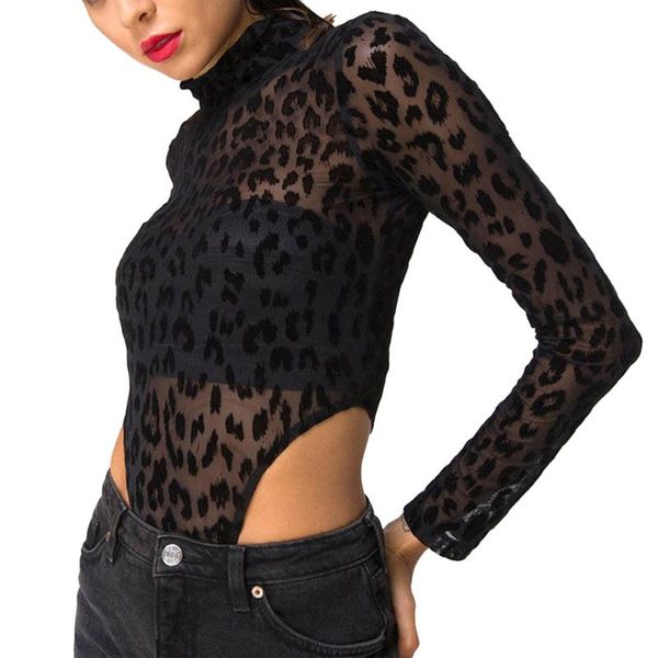 women's jumpsuits & rompers leopard-print jumpsuit perspective hollow women long sleeve leopard bodysuit night club ladies slim bodysui, Black;white
women's jumpsuits & rompers leopard-print jumpsuit perspective hollow women long sleeve leopard bodysuit night club ladies slim bodysui, Black;white