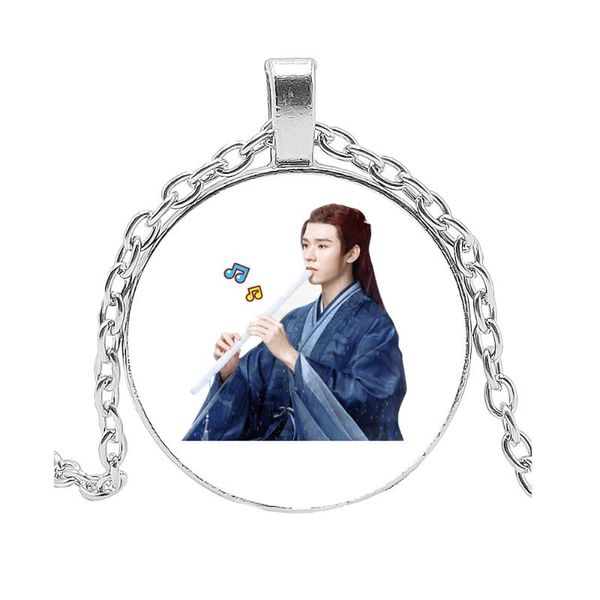 pendant necklaces wen kexing zhou zishu necklace shan he ling charm word of honor jewelry cartoon cute campus around, Silver
pendant necklaces wen kexing zhou zishu necklace shan he ling charm word of honor jewelry cartoon cute campus around, Silver