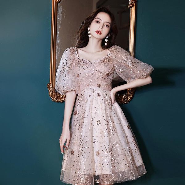 ethnic clothing elegant square collar sequins french puff sleeve chiffon evening dress cheongsam back zipper prom fomail gown vestidos de no, Red
ethnic clothing elegant square collar sequins french puff sleeve chiffon evening dress cheongsam back zipper prom fomail gown vestidos de no, Red