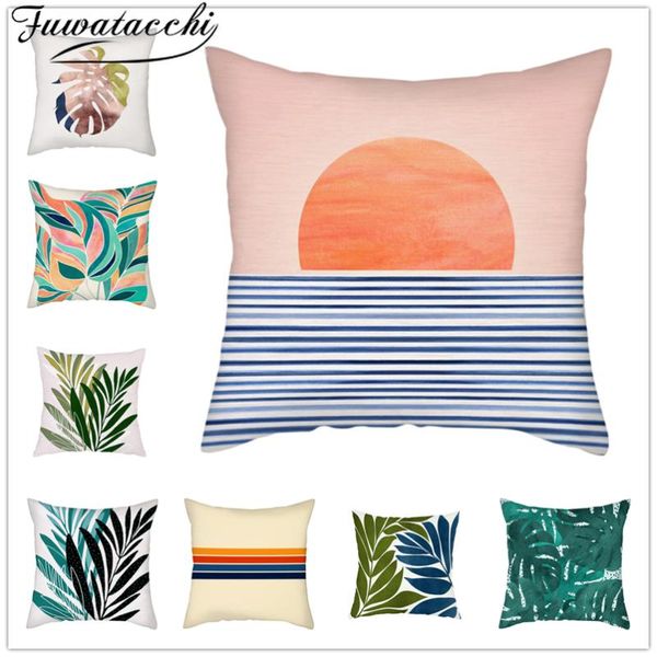 cushion/decorative pillow fuwatacchi tropical leaves cushion cover polyester throw pillowcase summer flower covers decoration home cojines
cushion/decorative pillow fuwatacchi tropical leaves cushion cover polyester throw pillowcase summer flower covers decoration home cojines