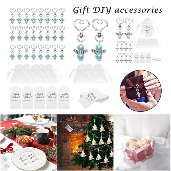 party favor 60 pcs thank you favors angel keychain bow wing tag guest return for baby wzpi
party favor 60 pcs thank you favors angel keychain bow wing tag guest return for baby wzpi