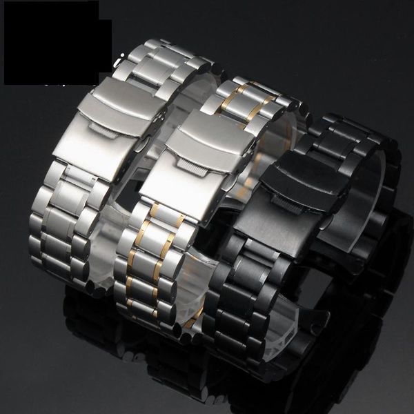 watch bands 18 20 22mm 24mm silver black curved mouth and a straight stainless steel men's band strap double lock flip bracelet, Black;brown
watch bands 18 20 22mm 24mm silver black curved mouth and a straight stainless steel men's band strap double lock flip bracelet, Black;brown