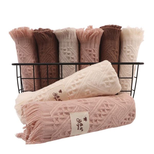 towel tassel pure cotton face strong water absorption rectangle towels geometric soft household plain dyed toalla de cara
towel tassel pure cotton face strong water absorption rectangle towels geometric soft household plain dyed toalla de cara