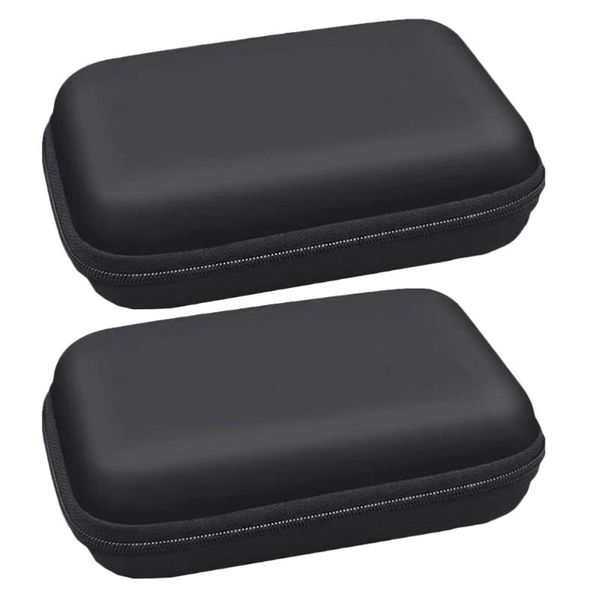 storage bags 2pcs electronics accessories eva mobile hard disk cases