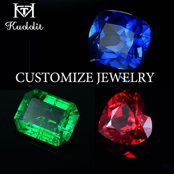 cluster rings kuololit customize lab ruby emerald sapphire diamonds moissanite solid k gold jewelry ring and earrings necklace engagement, Golden;silver
cluster rings kuololit customize lab ruby emerald sapphire diamonds moissanite solid k gold jewelry ring and earrings necklace engagement, Golden;silver
