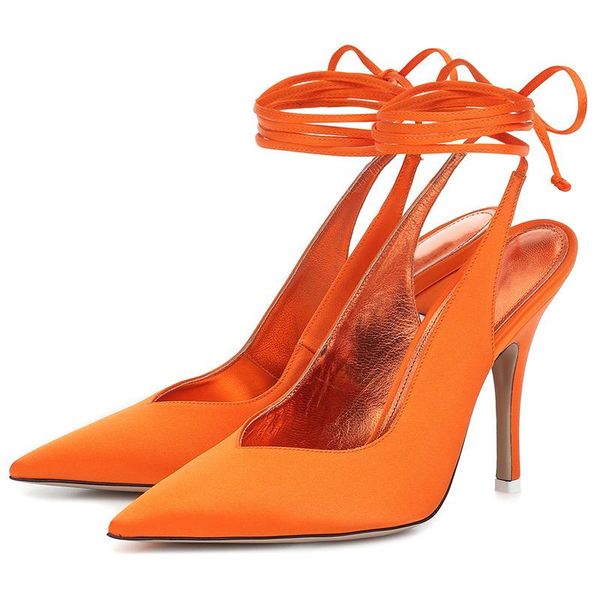 baotou lace-up rome high heel fashion candy color slingback sandals pointed toe silk shallow stiletto woman party shoes dress, Black
baotou lace-up rome high heel fashion candy color slingback sandals pointed toe silk shallow stiletto woman party shoes dress, Black