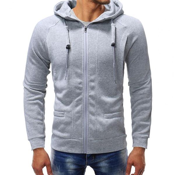 men's hoodies & sweatshirts long sleeve men jacket zipper closure tracksuit hooded sweatshirt solid color casual coat male clothing, Black
men's hoodies & sweatshirts long sleeve men jacket zipper closure tracksuit hooded sweatshirt solid color casual coat male clothing, Black