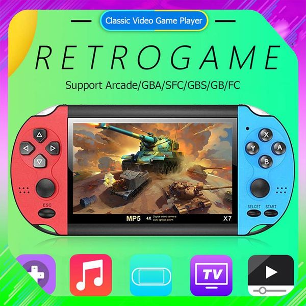 handheld game console 4.3 inch screen mp4 player video games retro real 8gb support for psp camera portable players
handheld game console 4.3 inch screen mp4 player video games retro real 8gb support for psp camera portable players