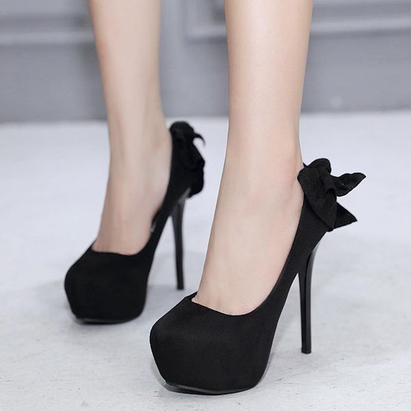 dress shoes platform high heels women pumps round toe satin large bow fine heel single women's 2021, Black
dress shoes platform high heels women pumps round toe satin large bow fine heel single women's 2021, Black