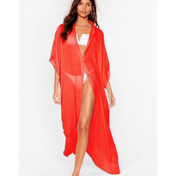 chic x-long chiffon shirts dress women beach oversized blouse cover-ups batwing sleeve loose seaside 2021 summer ladies women's swimwea, White;black
chic x-long chiffon shirts dress women beach oversized blouse cover-ups batwing sleeve loose seaside 2021 summer ladies women's swimwea, White;black