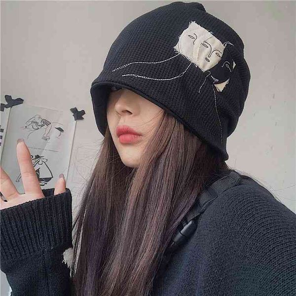 brand caps net red pile cap children's spring and autumn baotou cold moon round face suitable hat winter knitted hat, Blue;gray
brand caps net red pile cap children's spring and autumn baotou cold moon round face suitable hat winter knitted hat, Blue;gray