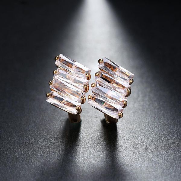 clip-on & screw back white black cubic zirconia copper clip earrings fashion jewelry earring female wedding party gift women's, Silver
clip-on & screw back white black cubic zirconia copper clip earrings fashion jewelry earring female wedding party gift women's, Silver