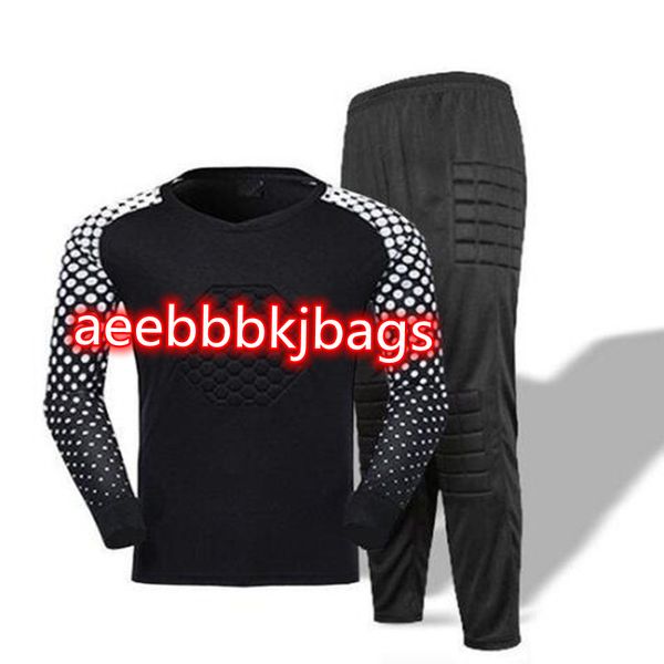 2021 new long sleeves goalkeeper soccer jerseys men kit custom name sets football tracksuits, Black
2021 new long sleeves goalkeeper soccer jerseys men kit custom name sets football tracksuits, Black