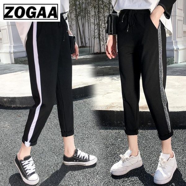 women's pants & capris harajuku plus size women ankle-length spliced drawstring casual sport trousers soft elastic sweatpants summer zo, Black;white
women's pants & capris harajuku plus size women ankle-length spliced drawstring casual sport trousers soft elastic sweatpants summer zo, Black;white