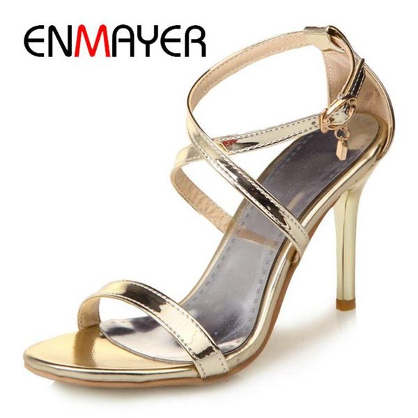 sandals fashion women super high patent leather basic party buckle strap shoes big size 34-45 ly1335, Black
sandals fashion women super high patent leather basic party buckle strap shoes big size 34-45 ly1335, Black