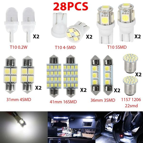 other lighting system 28pcs auto car interior led lights dome license plate mixed lamp kit t10 accessories
other lighting system 28pcs auto car interior led lights dome license plate mixed lamp kit t10 accessories