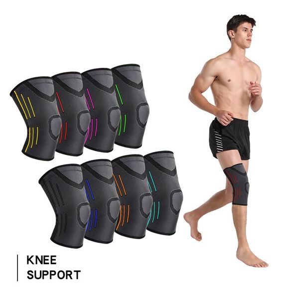 elastic sports knitted knee ads patella support basketball protection pressure for men and women elbow & pads, Black;gray
elastic sports knitted knee ads patella support basketball protection pressure for men and women elbow & pads, Black;gray